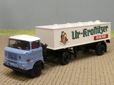 1/87 Brekina IFA W50 Ur-Kostritzer, Bier-Sattelzug 1965, 71217