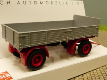 Preview: 1/87 Busch Anhänger IFA HL 80 grau 53300