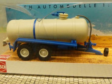 1/87 Busch Tankanhänger HTS 100 1967 blau 42867