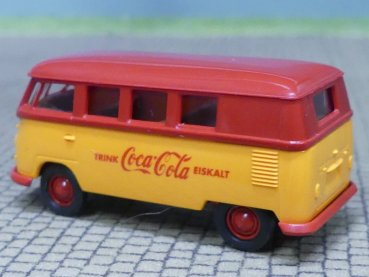 1/87 Brekina # 0860 VW T1 b Bus Coca Cola