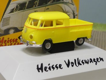 1/87 Brekina # 0862 VW T1 b DoKa Heisse Volkswagen gelb 32805
