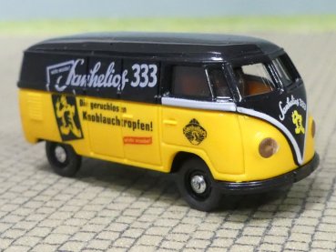 1/87 Brekina # 0852 VW T1 a Sanhelios schwarz/gelb