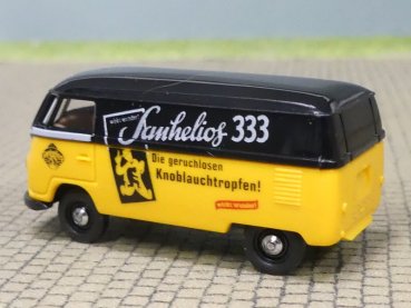 1/87 Brekina # 0852 VW T1 a Sanhelios schwarz/gelb