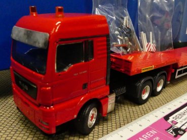1/50 Conrad MAN TGX Sattelzugmaschine 3achs mit 4achs Telemax 70194/0