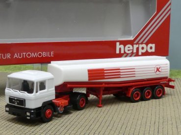 1/87 Herpa MAN F90 Kässbohrer Tank-Sattelzug