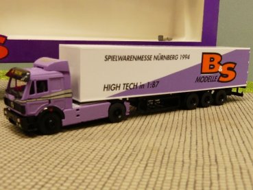 1/87 B&S MB SK B&S Nürnberg 1994 Koffer Sattelzug