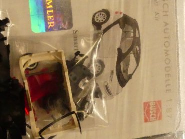 1/87 Busch Bausatz Smart Fortwo 07 weiß 60202