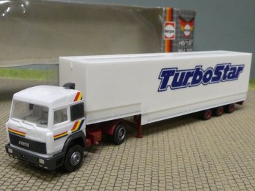 1/87 Herpa Iveco TURBOSTAR Planen-Sattelzug 854223