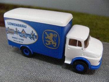 1/87 Brekina MB 322 Koffer Löwenbräu World Fair USA 47026 SONDERPREIS 9.90 statt 14.90