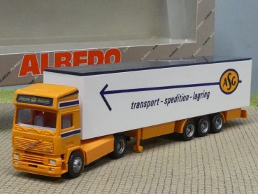 1/87 Albedo Volvo F12 Intercooler ASG Koffer-Sattelzug 301003
