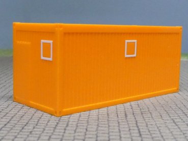 1/87 Herpa 20 ft Baucontainer orange