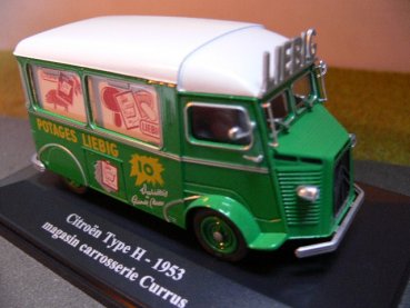 1/43 Eligor Citroen HY Potages Liebig magasin carrosserie Currus 1953 geblistert