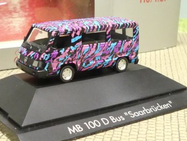 1/87 Herpa MB 100 Saarbrücken Bus 183307