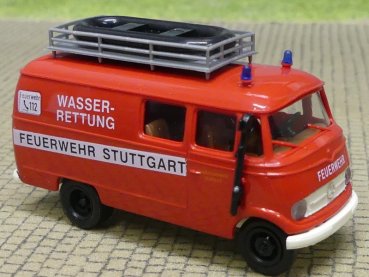 1/87 Brekina MB 319 Wasserrettung Feuerwehr Stuttgart, Halbbus