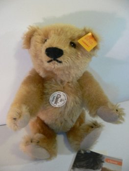 ST 43 Steiff Classic Teddybär 1906 ca.18cm Mohair/Holzwolle 028861