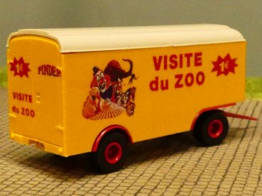 Preview: 1/87 Brekina Pinder Circus Kasse Anhänger SAI 3845