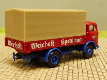 1/87 Brekina MB 328 Weichelt Spedition Pritsche Plane