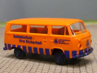 1/87 Brekina VW T2 BSV Bundesverband Selbstschutz Bus