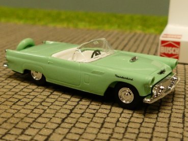 1/87 Busch Ford Thunderbird 56 Cabrio mintgrün offen 45209