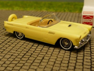 1/87 Busch Ford Thunderbird Cabrio offen gelb beige 45210