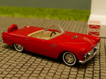 1/87 Busch Ford Thunderbird Cabrio offen rot 45210