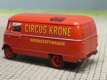Preview: 1/87 Brekina MB 319 Circus Krone Werkstattwagen Kasten
