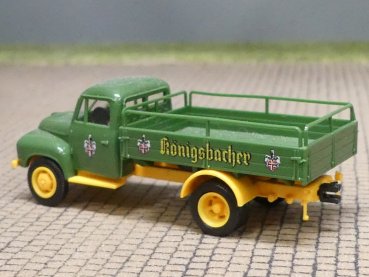 Preview: 1/87 Brekina Borgward B1500 Königsbacher Bierpritsche