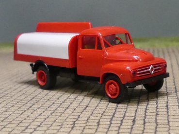 1/87 Brekina Borgward B1500 mit Getränkeaufbau rot/schwarz 38034