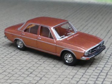 1/87 Brekina Audi 100 C1 dunkelorange-metallic 1969, 28220