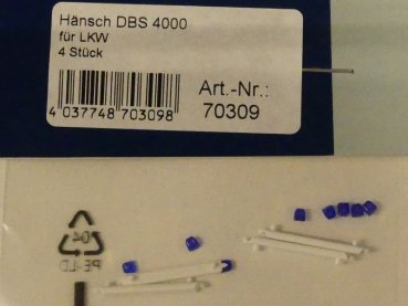 1/87 Rietze Hänsch DBS 4000 für LKW 4 Stück 70309