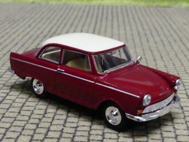 1/87 Brekina DKW Junior de Luxe weinrot Dach elfenbein 28103