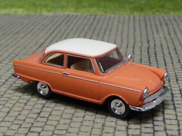 1/87 Brekina DKW Junior de Luxe lachsrot Dach elfenbein 28107