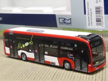 1/87 Rietze MB eCitaro VAG Nürnberg 75591