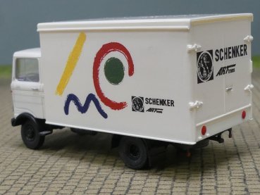 1/87 Brekina MB LP 608 Schenker Arttrans Koffer 48542