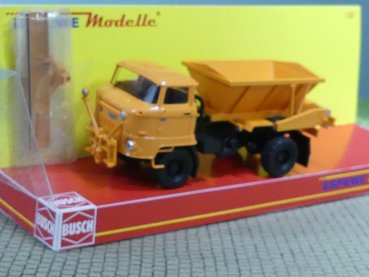 1/87 Busch Espewe IFA W50 LA D035 Winterdienst mit Schneeschild 95286