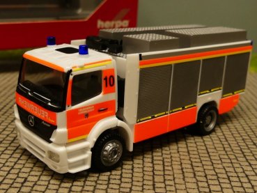 1/87 Herpa MB Axor Rüstwagen RW2 Feuerwehr Düsseldorf 094634