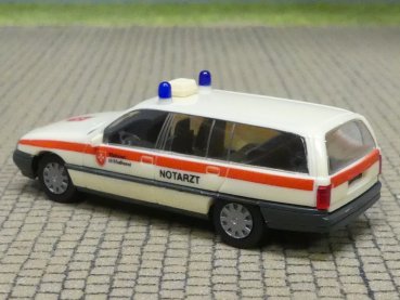 Preview: 1/87 Herpa Opel Omega Caravan Malteser Notarzt 4122