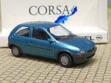 1/87 Herpa Opel Corsa B türkis metallic