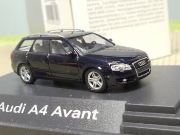 1/87 Busch Audi A4 Avant moroblau metallic 504.04.042.32