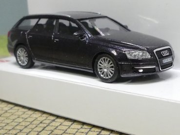 1/87 Busch Audi A6 Avant 2004 anthrazit metallic