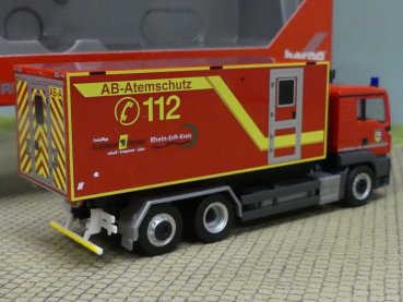 Preview: 1/87 Herpa MAN TGS Wechsellader-LKW Feuerwehr Frechen 097260