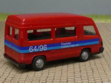 Preview: 1/87 Herpa MB 100 D Flughafen Frankfurt Bus 043014