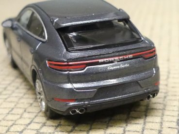 1/87 Minichamps Porsche Cayenne Turbo Coupe graumetallic 2019, 870069122