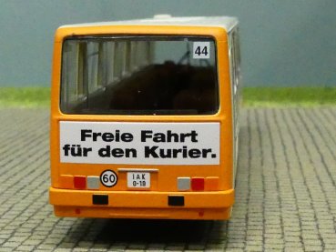 1/87 Brekina Ikarus 260 BVB Berliner Kurier Sondermodell Reinhardt 96214