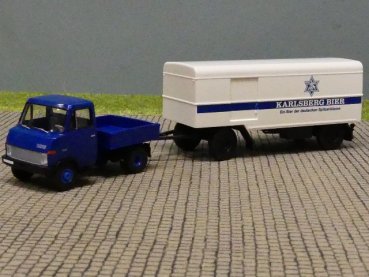 1/87 Brekina Hanomag Henschel ENSER Karlsberg Bier Sondermodell Reinhardt