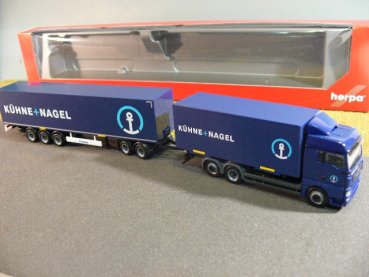 1/87 Herpa MAN TGX XLX Eurocombi Kühne & Nagel SONDERPREIS 306591