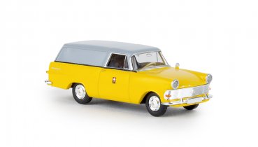 1/87 Brekina Opel Rekord P2 Kasten PTT CH TD 20182