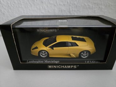 1/43 Minichamps Lamborghini Murcielago 2004 Yellow Metallic 400103520