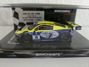 1/43 Minichamps Audi R8 LM Ultra 24h ADAC Nürburgring 2013 #16 437 130116