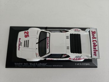 1/43 Minichamps BMW M1 IMSA LA Times GP 1981 Cowart/Miller 430 812525